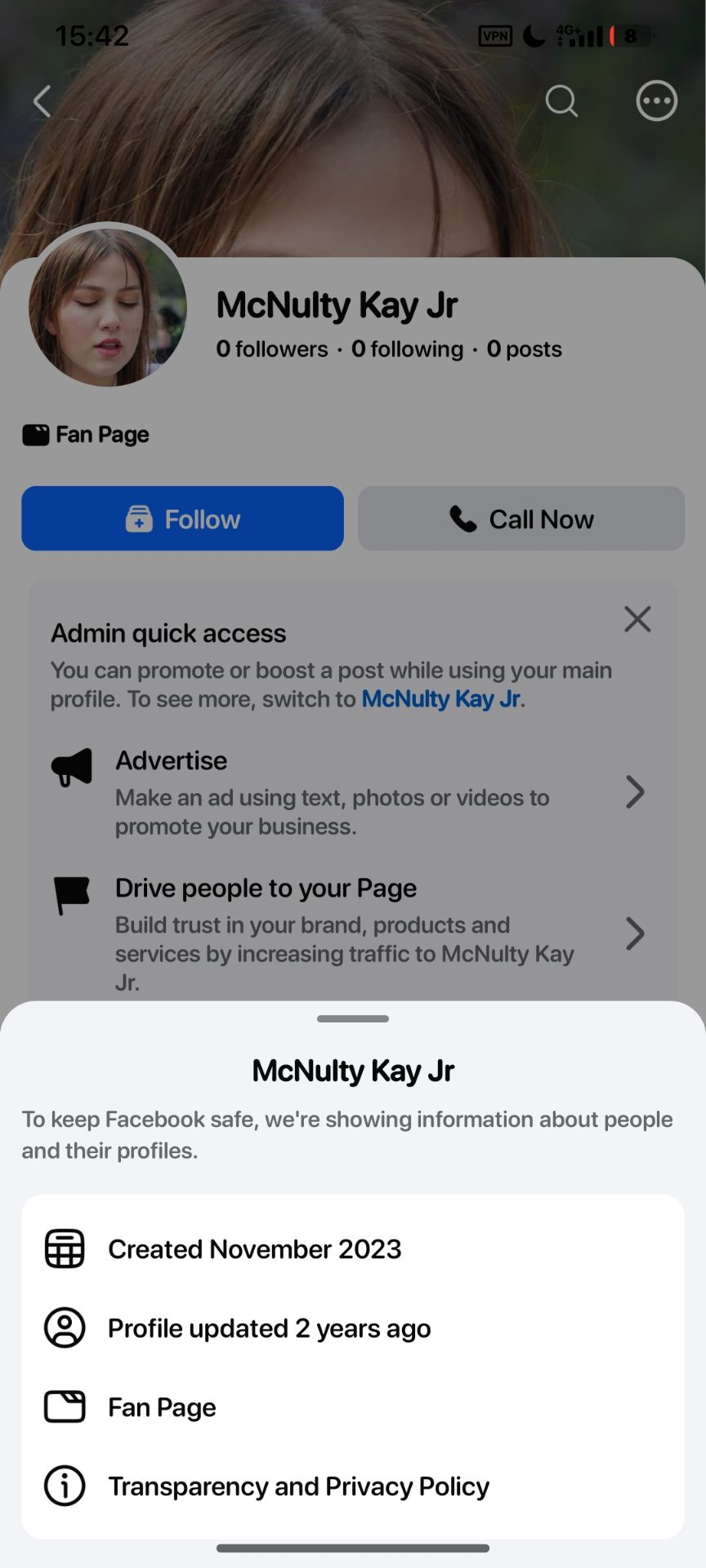 Old Facebook Page|| 2021-2023 created Facebook page — photo 1