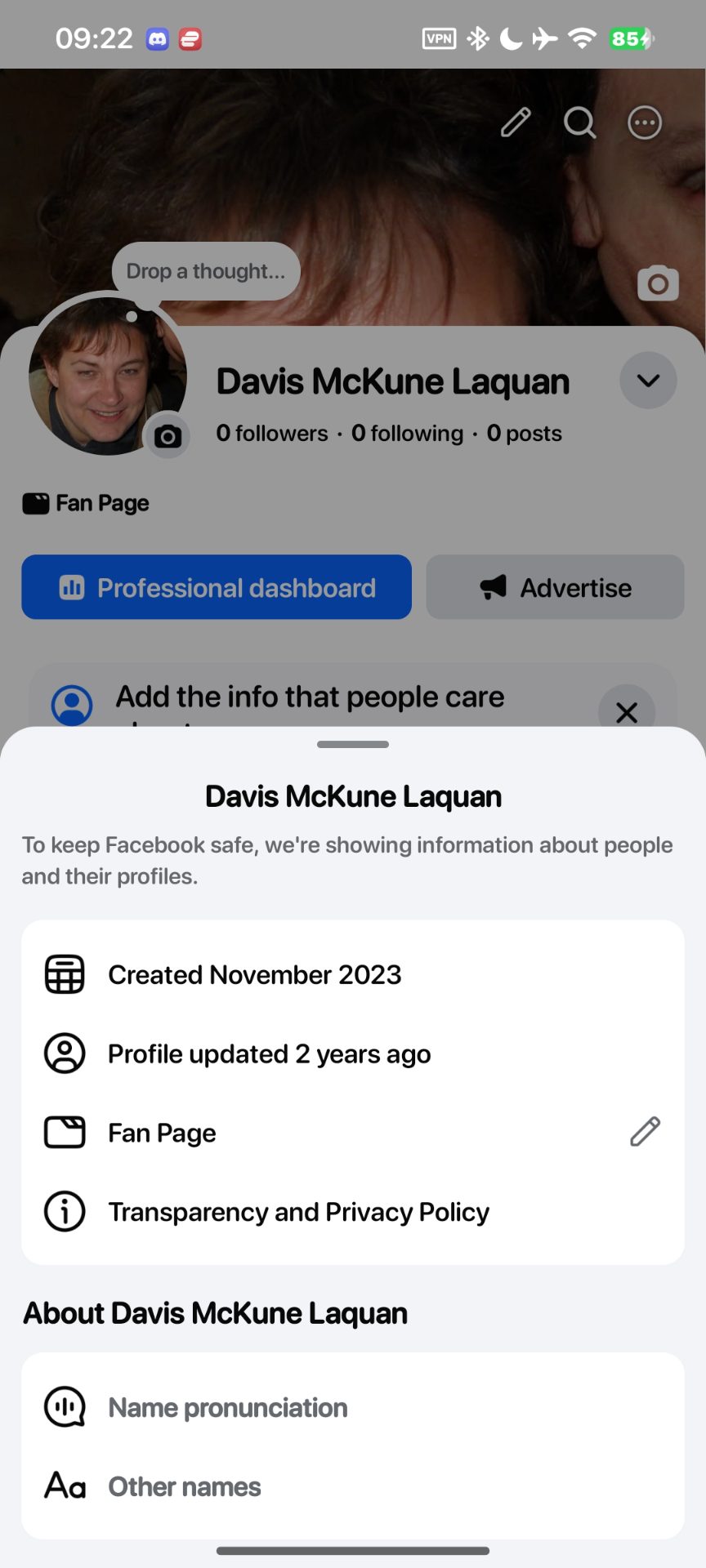 Old Facebook Page|| 2021-2023 created Facebook page — photo 4